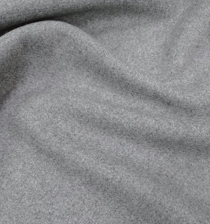 Сукно пальтово-костюмное светло-серое